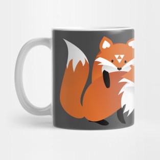 Two fox cubs Mug